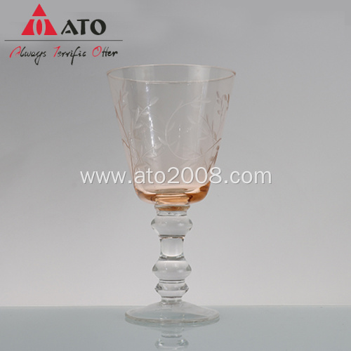 Unique Vintage Wine Glasses Cyrstal Goblet Wine Glass